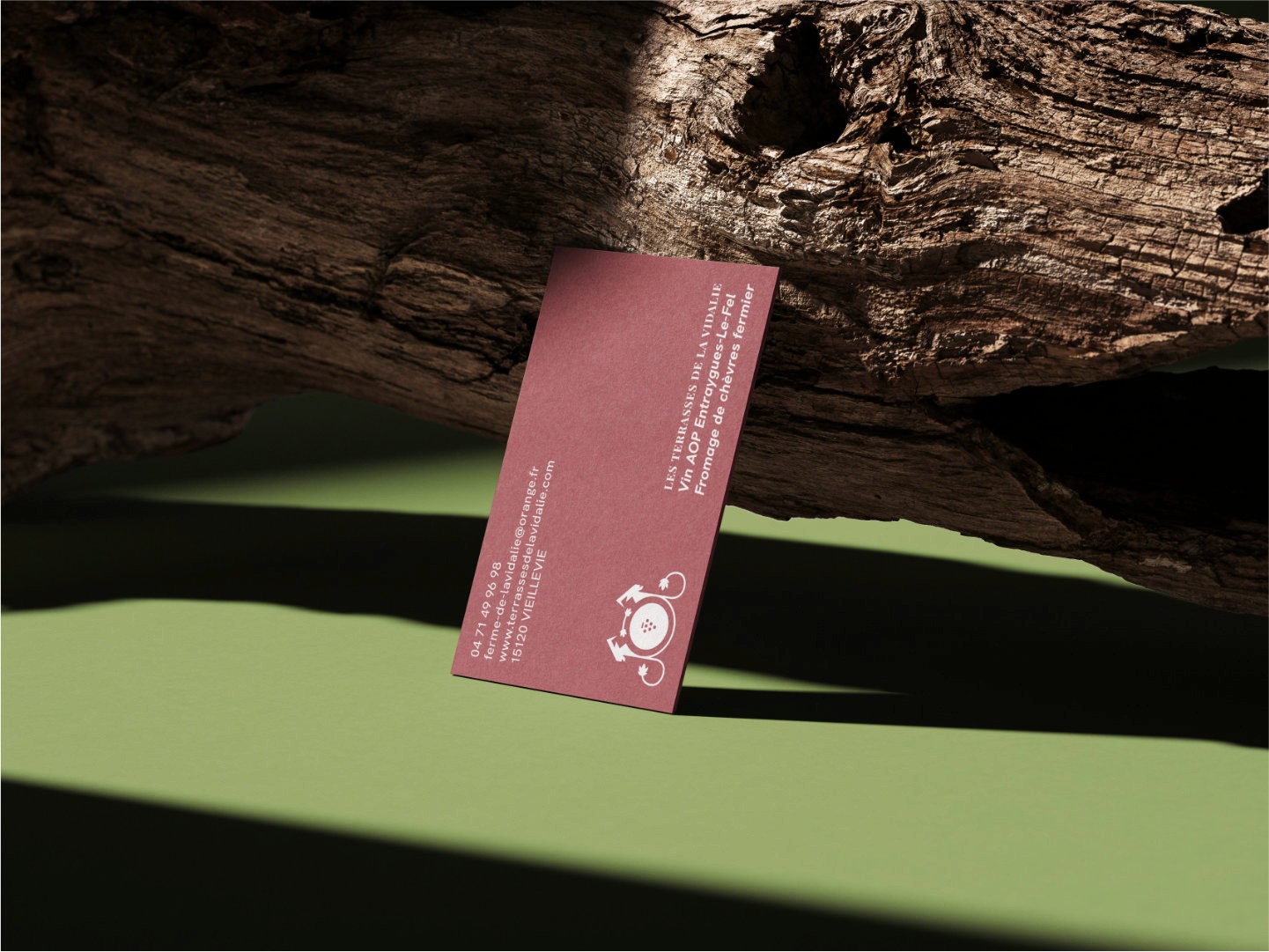 Carte de visite du domaine — Les Terrasses de La Vidalie